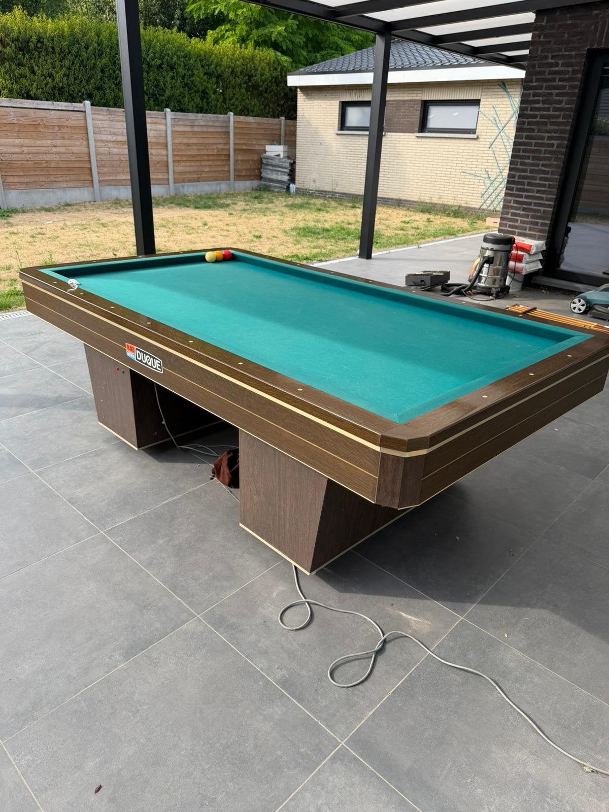 Table de billard chauffée à 3 boules, Sports & Fitness, Billards & Billards américains, Enlèvement, Comme neuf, Table de billard