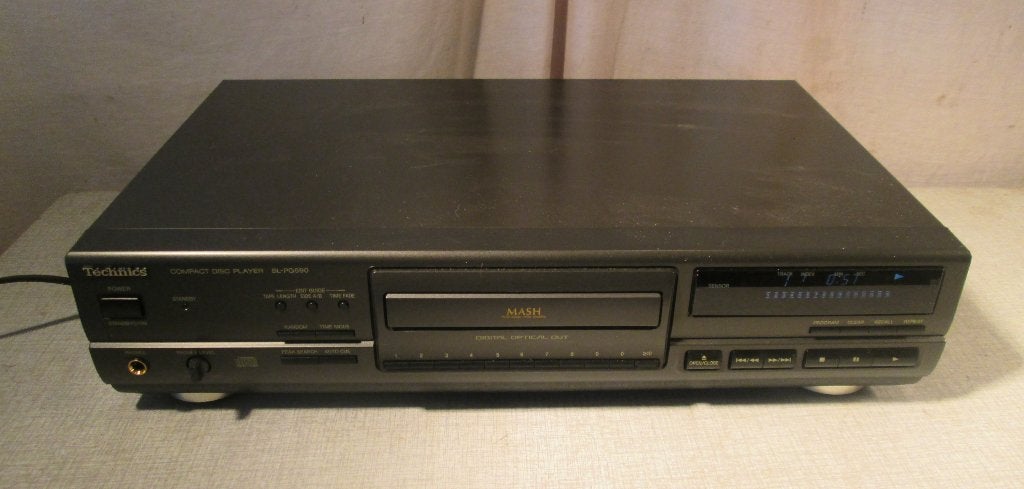 Excellent lecteur CD - Technics - SL-PG590, Enlèvement ou Envoi, Comme neuf, Technics