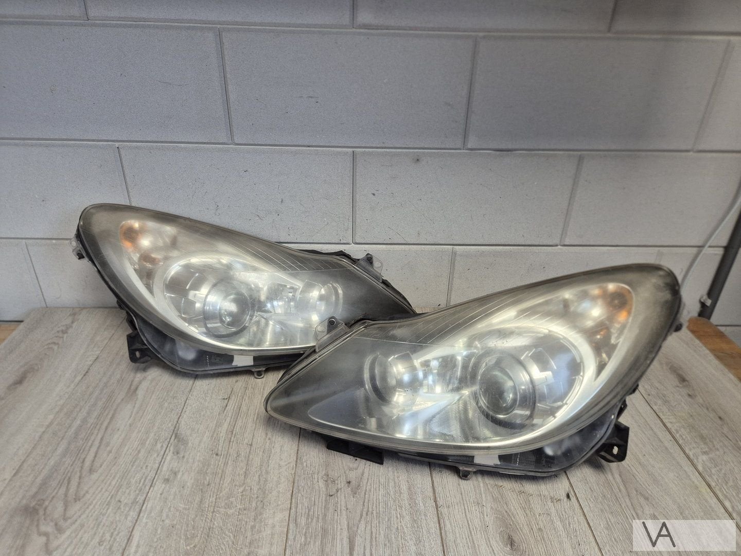 Opel Corsa D 2006 - 2010 koplamp rechts met bochtlicht AFL, -, Opel, Utilisé, -