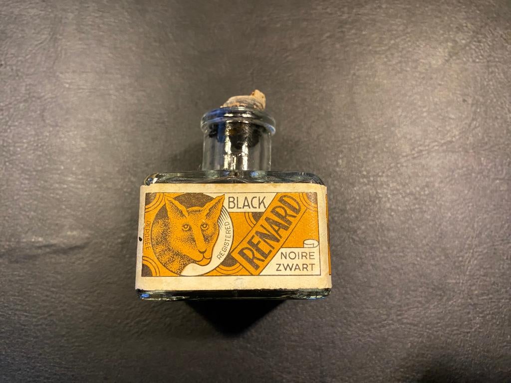 bouteille d'encre Renard vintage, Enlèvement ou Envoi