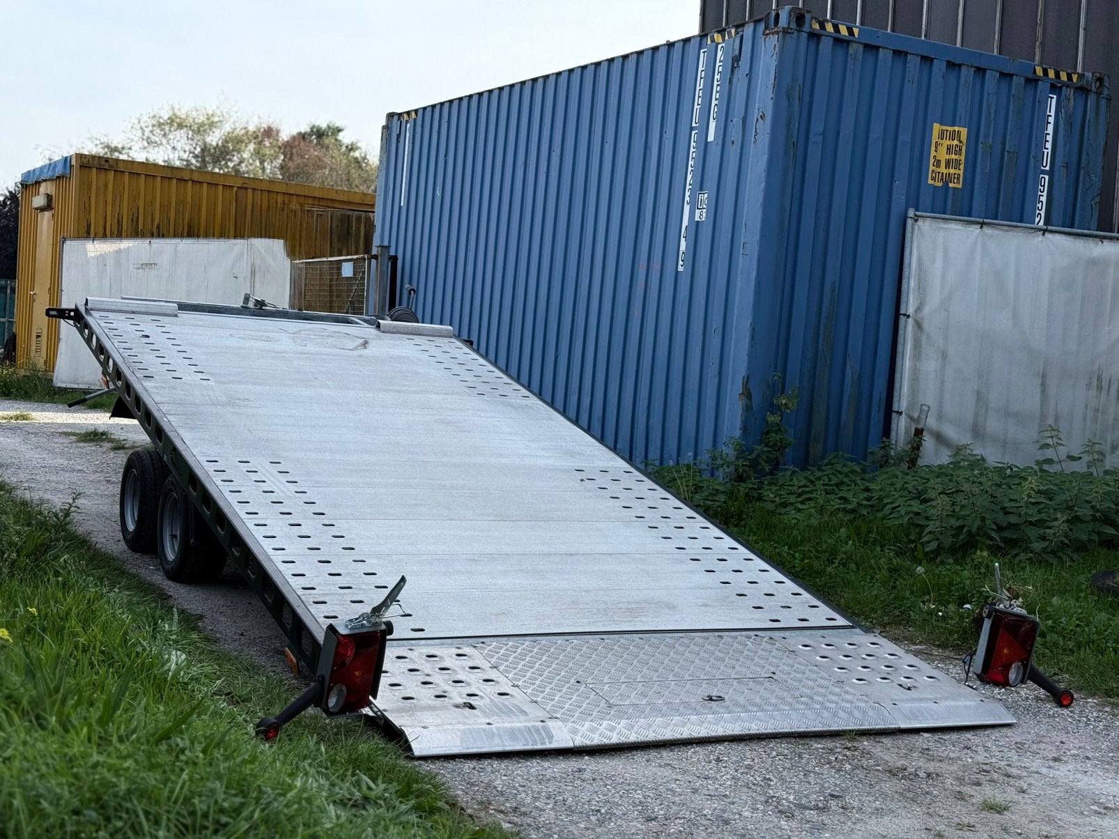 Trailer BLYSS MERKUR PRO AUTOTRANSPORTER, Autos : Divers, Enlèvement, Utilisé