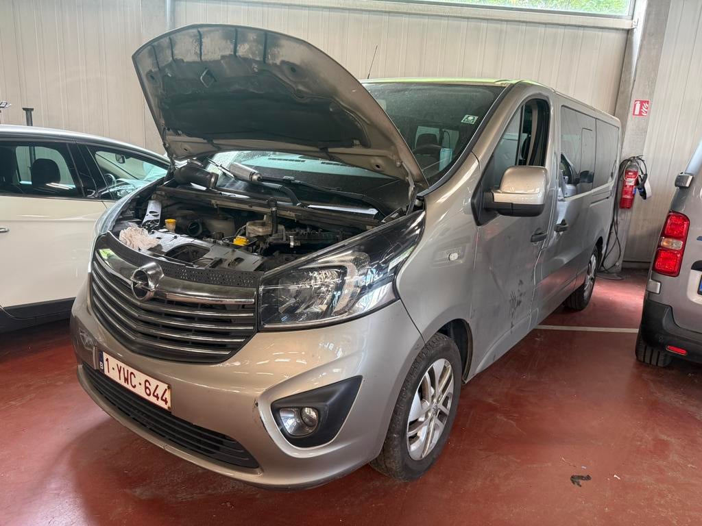Opel Vivaro 2018 1.6 CDTi 92kw MOTOR START NIET 8 PLAATSEN, Auto's, Voorwielaandrijving, Stof, Vivaro, Bruin
