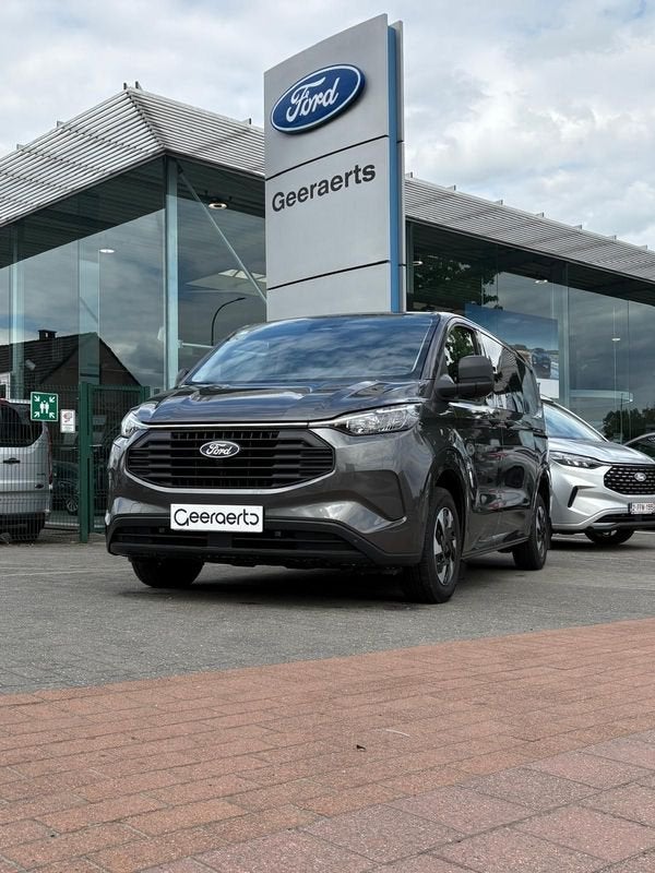 Ford Transit Custom, Auto's, Ford, Zwart, 4 cilinders, Plug-in hybride, Bedrijf