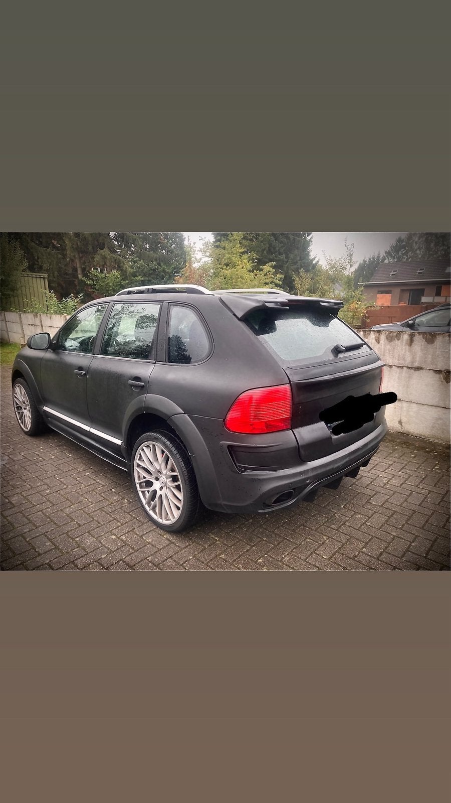Porsche cayenne 3.2i v6 Wide body, Auto's, Automaat, Cayenne, Zwart, Zwart