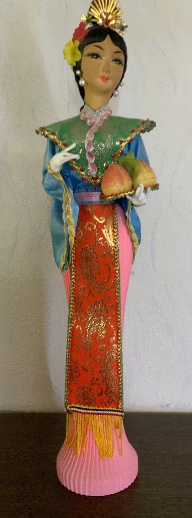 vintage Chinese verzamelpoppen, Ophalen, Zo goed als nieuw, Pop