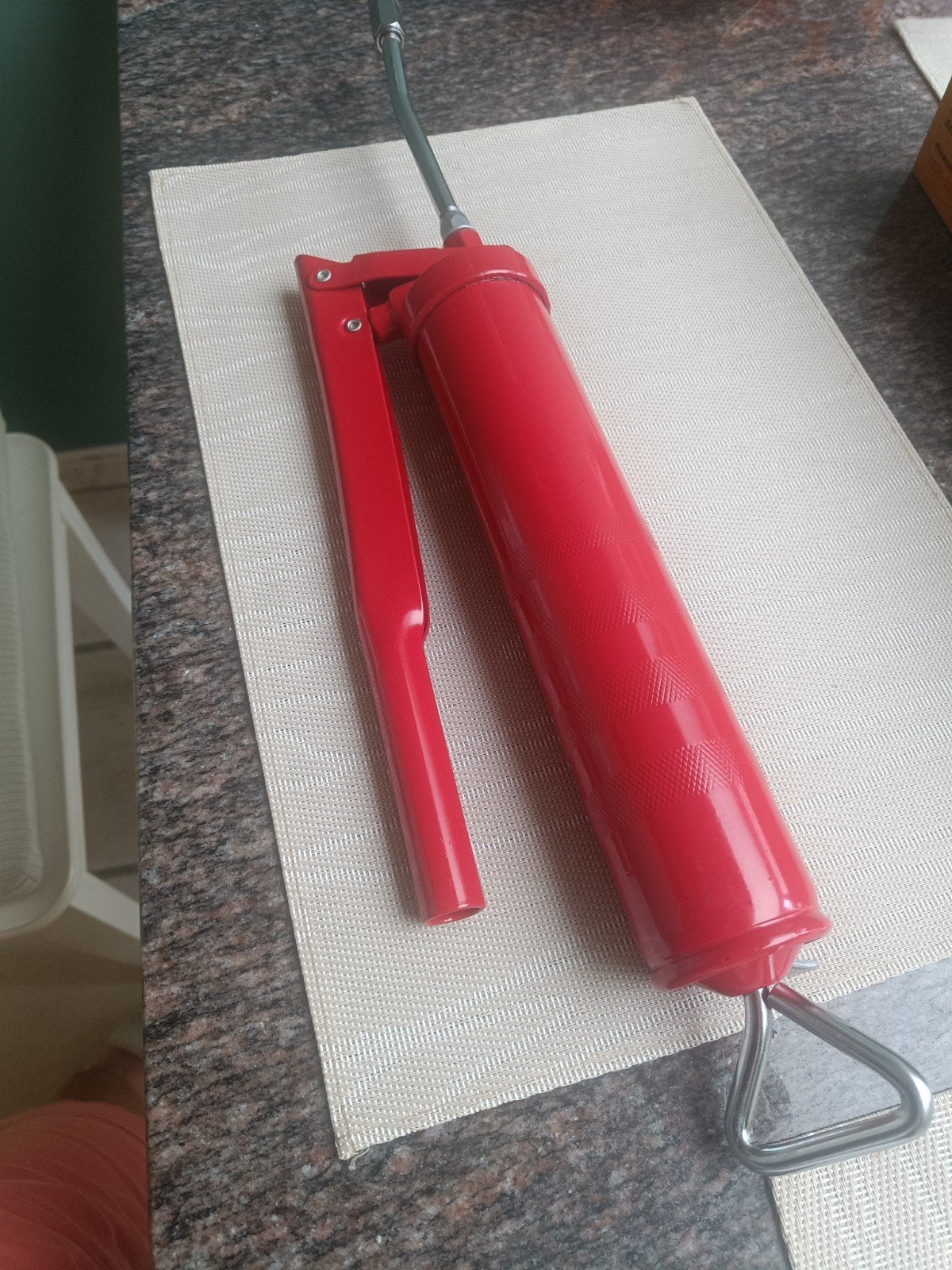 vetspuit, Ophalen