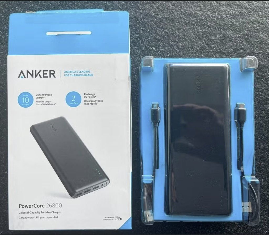 Batterie externe Anker PowerCore Fast Charge 26 800 mAh, Enlèvement ou Envoi, Comme neuf, Anker