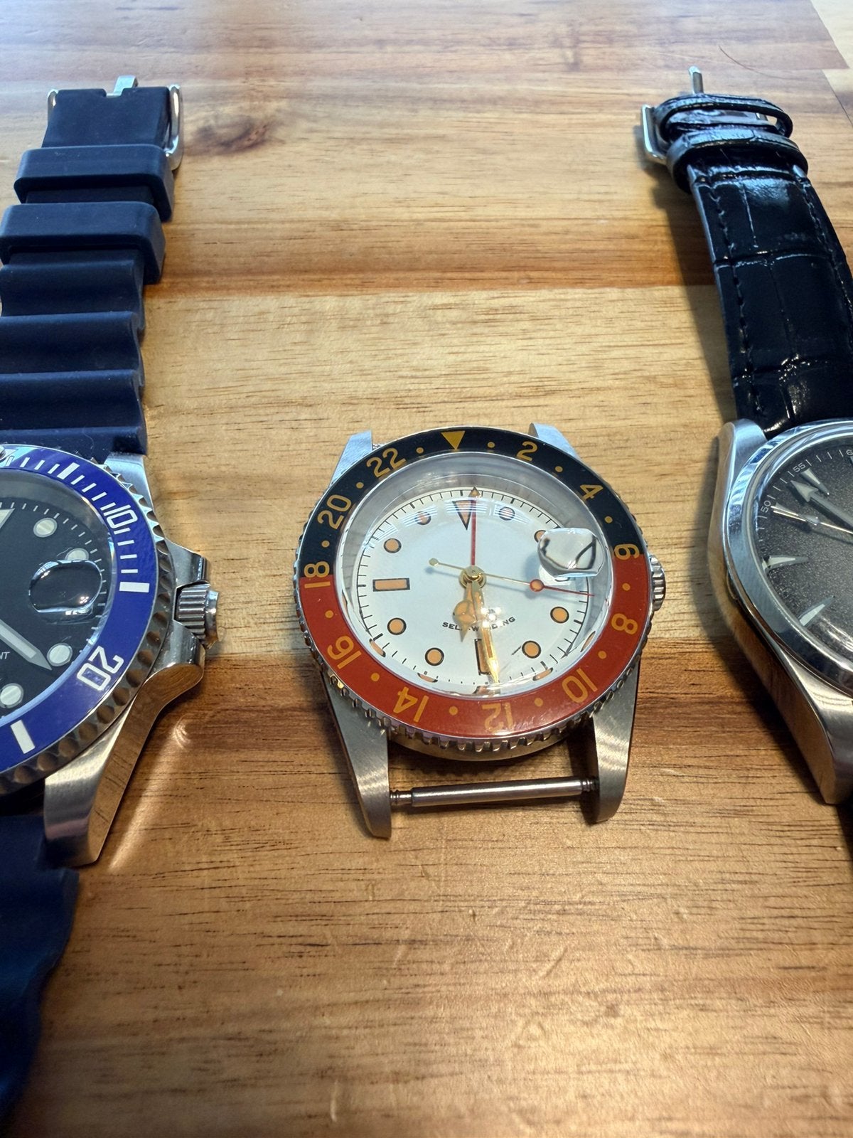 Lot montres mécaniques mvt japonais, Enlèvement, Comme neuf