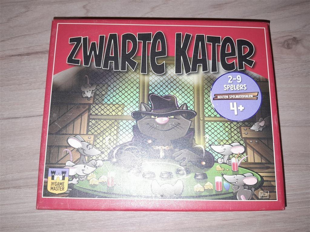 Zwarte kater - s4910, Verzenden, Zo goed als nieuw