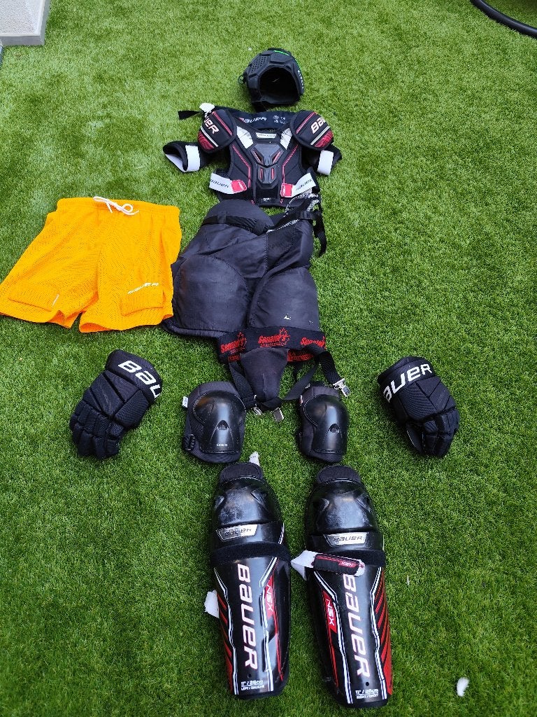 Matériel de hockey sur glace, Sport en Fitness, IJshockey, Ophalen, Gebruikt, Bescherming