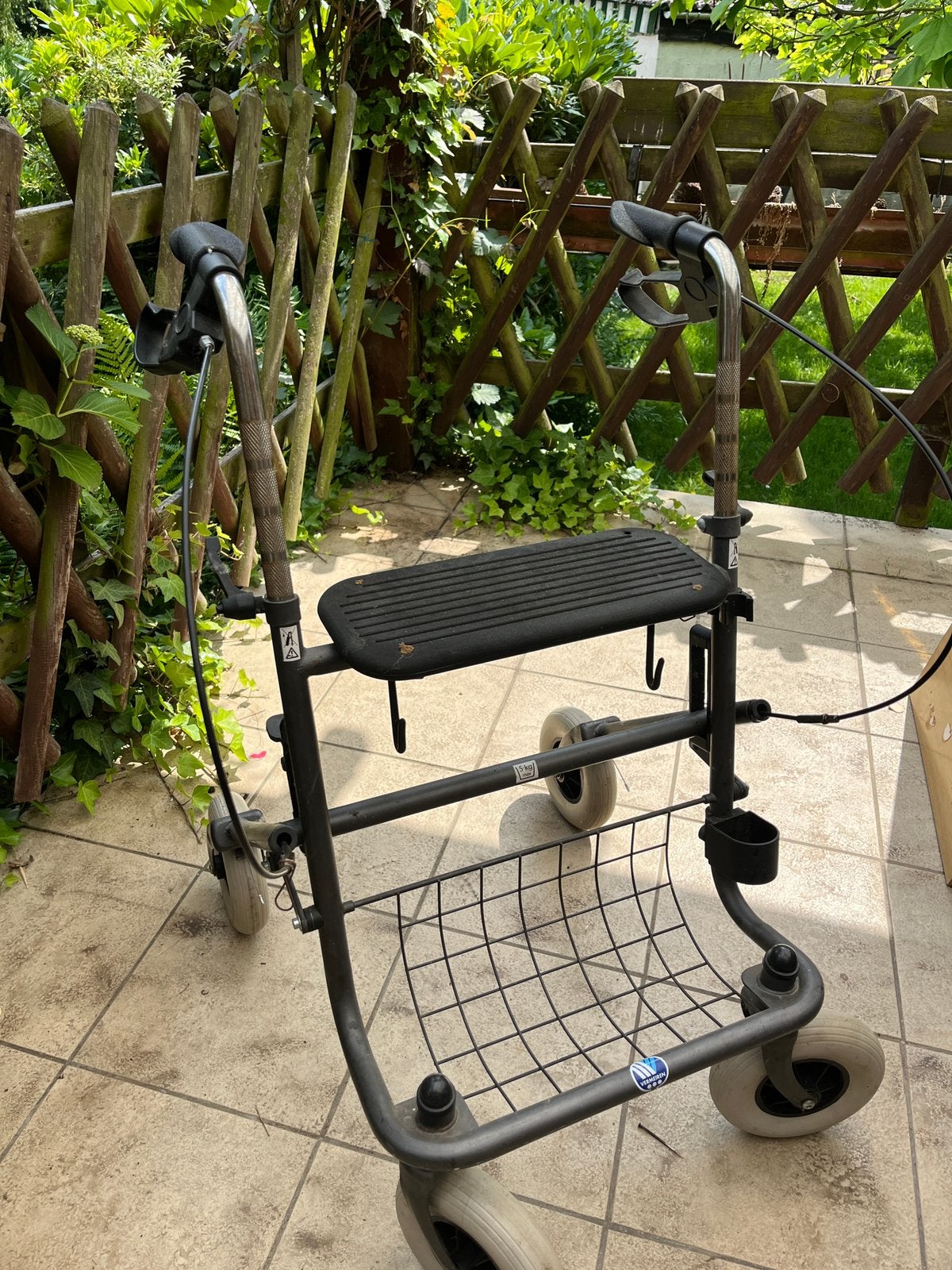 Rollator, Ophalen, Gebruikt