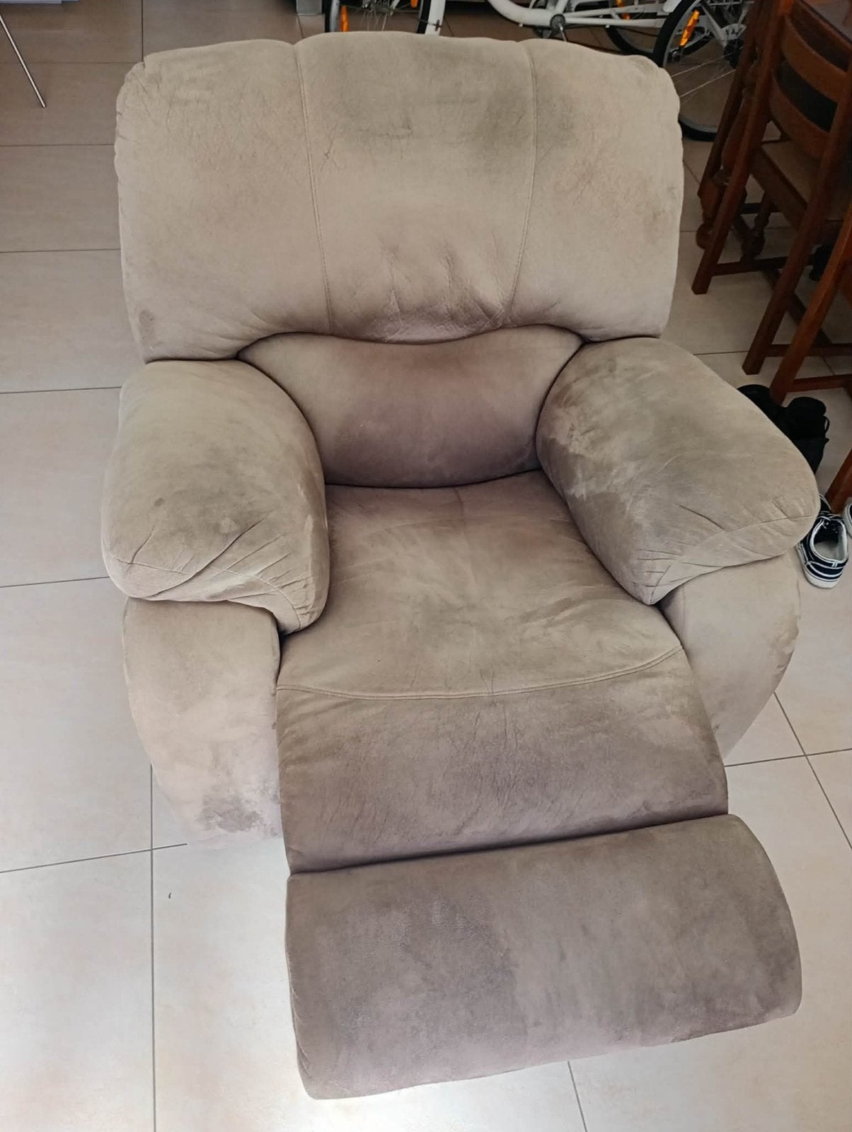 Fauteuil relax manuel, Maison & Meubles, Fauteuils, Enlèvement ou Envoi, Comme neuf