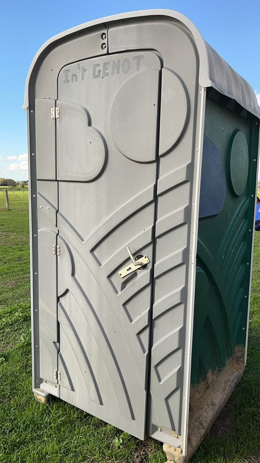 Werftoilet, Doe-het-zelf en Bouw, Ophalen, Gebruikt