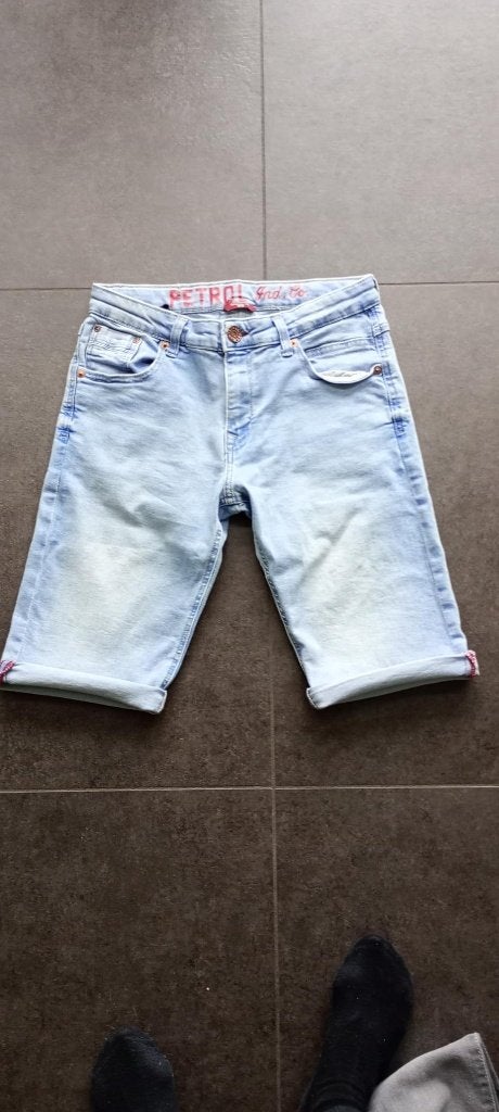 jeans short Petrol maat 176, Kinderen en Baby's, Broek, Petrol Industries, Ophalen of Verzenden, Zo goed als nieuw