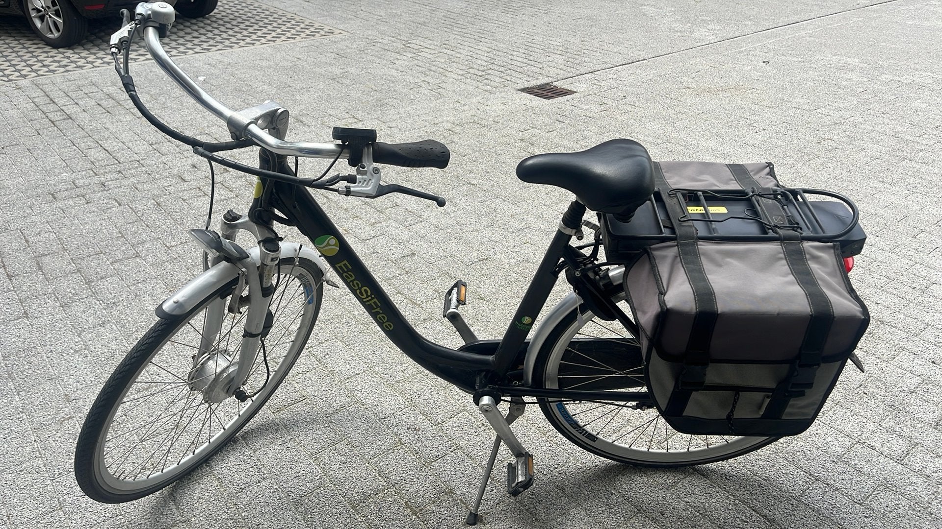 Elektriche fiets, Ophalen, Gebruikt