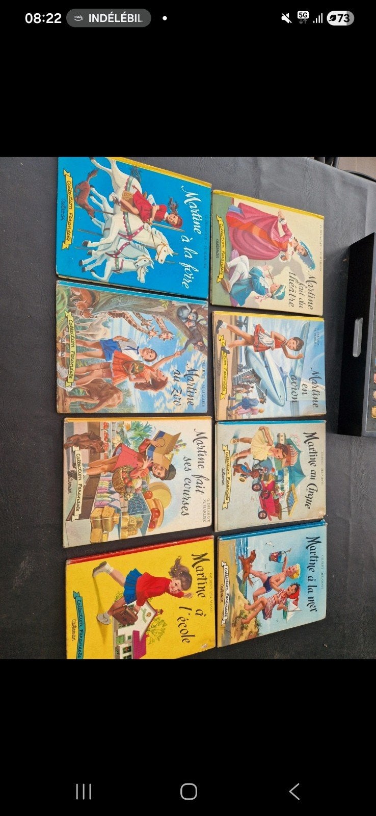 Livres Martine eo delahaye marlier annees 50/60, Enlèvement ou Envoi