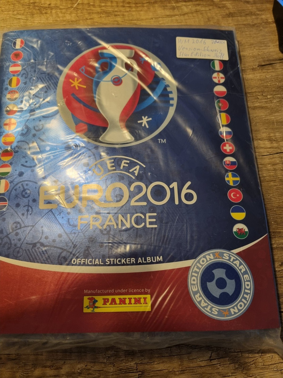 Panini Euro 2016 Silver star edition rare Suisse, Envoi