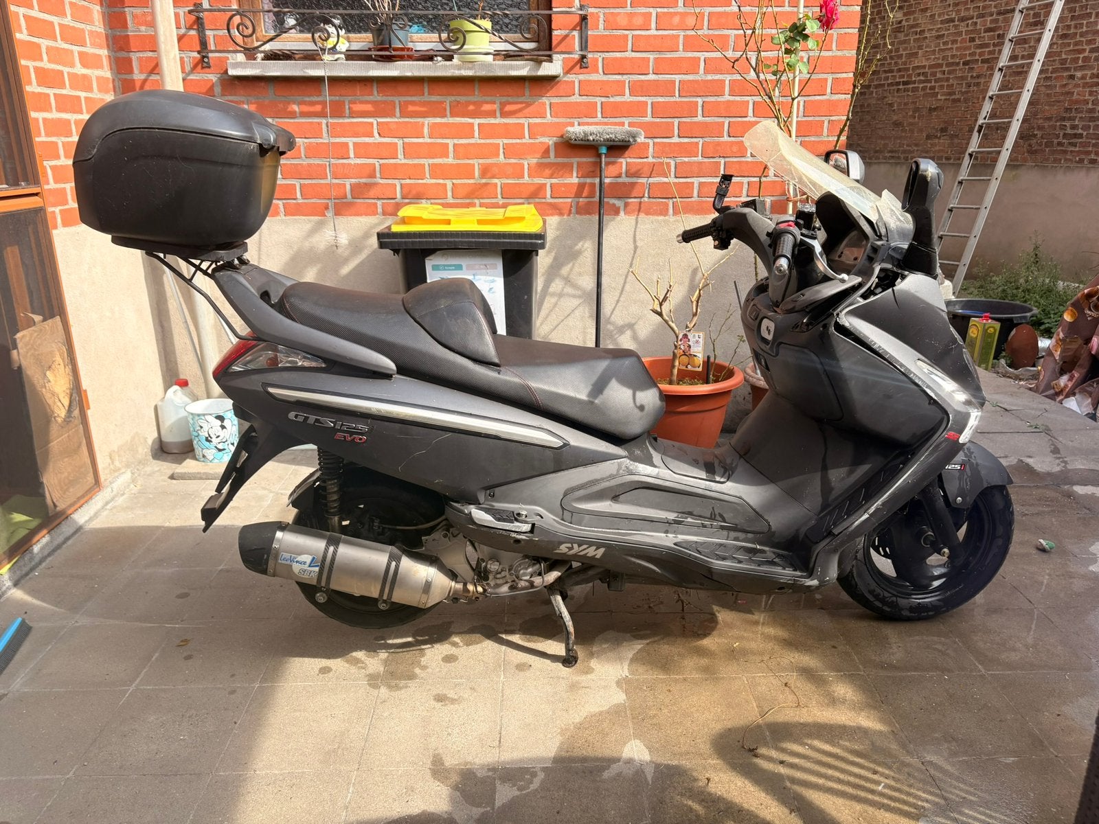Sym gts evo 125cc, Vélos & Vélomoteurs, Enlèvement, Utilisé