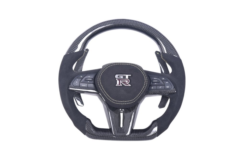 Nissan GT-R carbon & Alcantara sportstuur Gen. 2, Niet ingevuld, Niet ingevuld, Nissan, Envoi