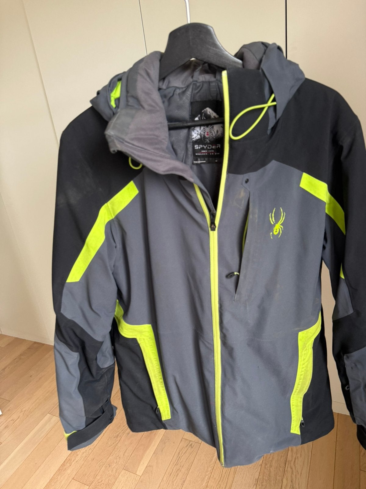 Spyder ski outfit jas broek trui, Kleding | Heren, Ophalen of Verzenden, Zo goed als nieuw, Broek