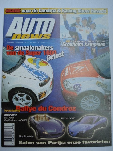 AUTOnews 131, Boeken, Auto's | Folders en Tijdschriften, Verzenden, Zo goed als nieuw, Algemeen