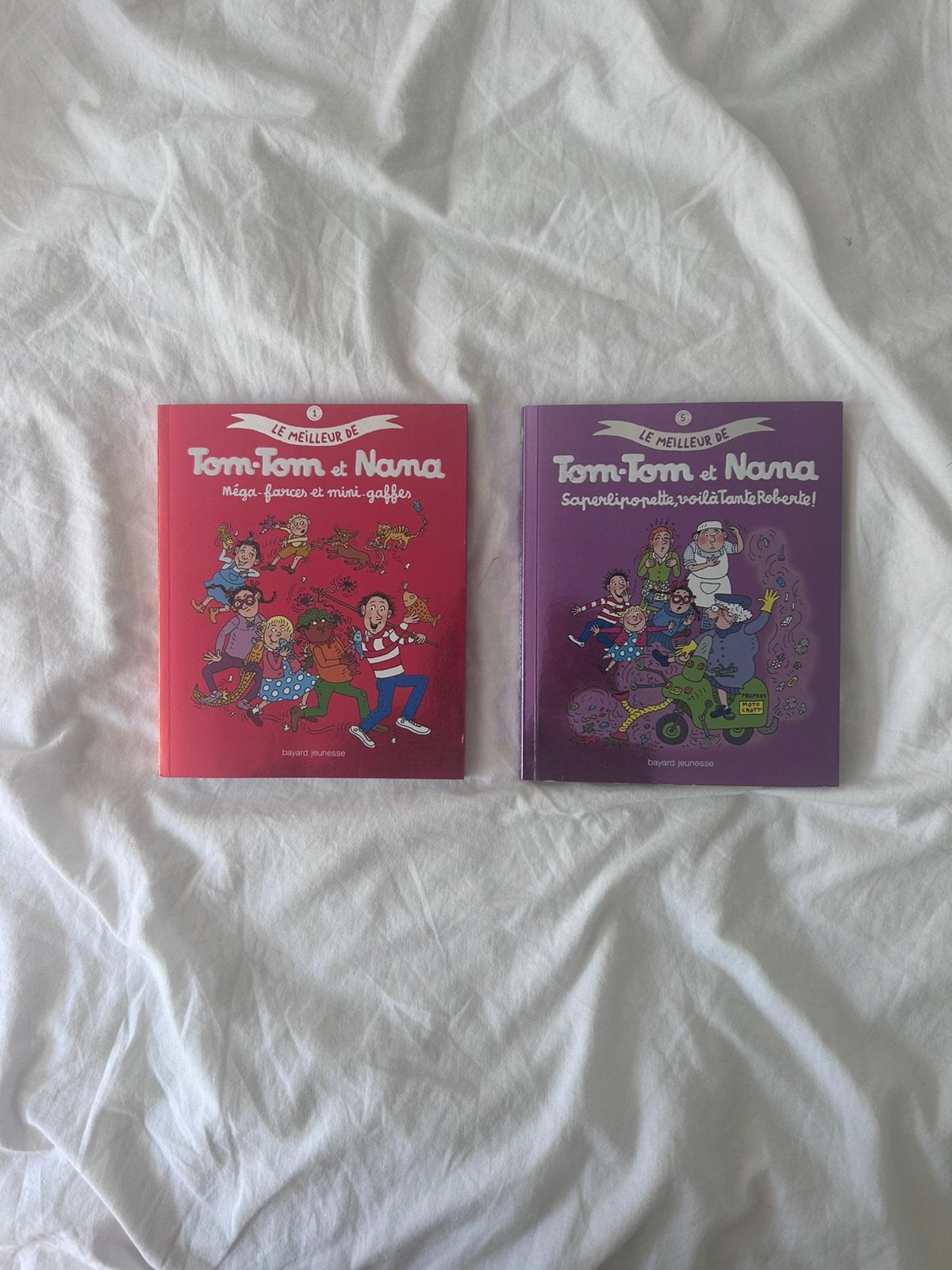Livre Tom-Tom et Nana tome 1et 5, Enlèvement ou Envoi, Comme neuf