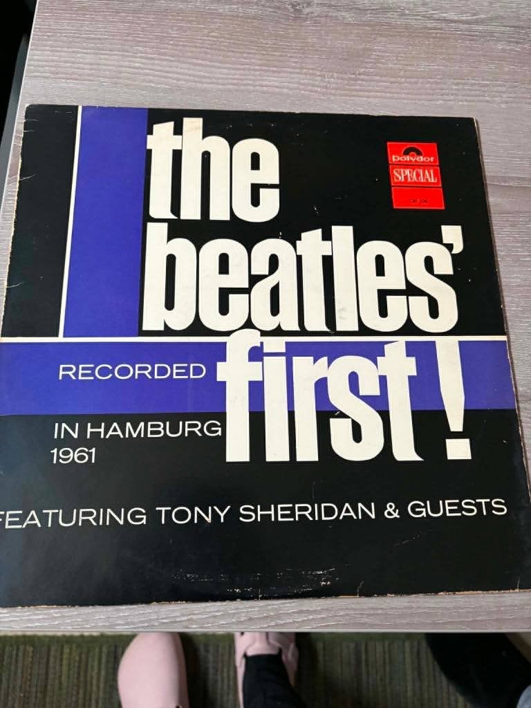 The Beatles first, The Beatles met Tony Sheridan – 10 euro., Cd's en Dvd's, Vinyl | Rock, LP, Singer-songwriter, Gebruikt, Ophalen of Verzenden