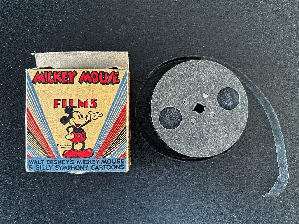 16mm Mickey Mouse korte animatiefilm, TV, Hi-fi & Vidéo, Bobines de film, Enlèvement ou Envoi, Film 16 mm
