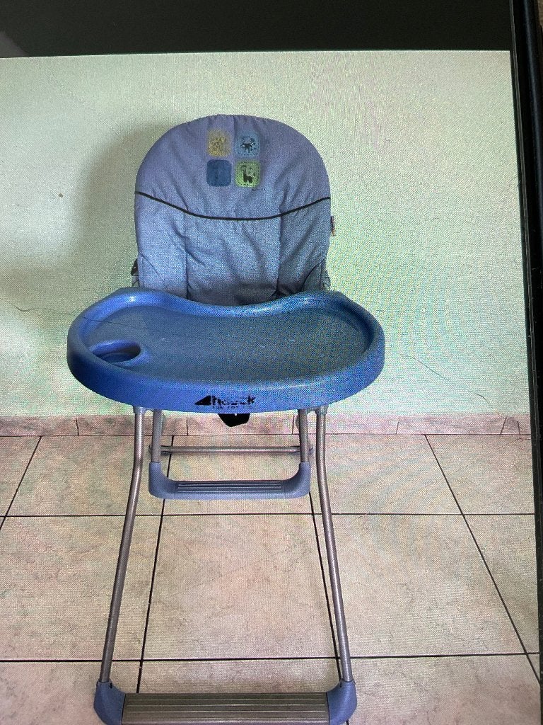 Chaise haute bébé - 25€, Enlèvement, Utilisé, Chaise de table, Plateau amovible