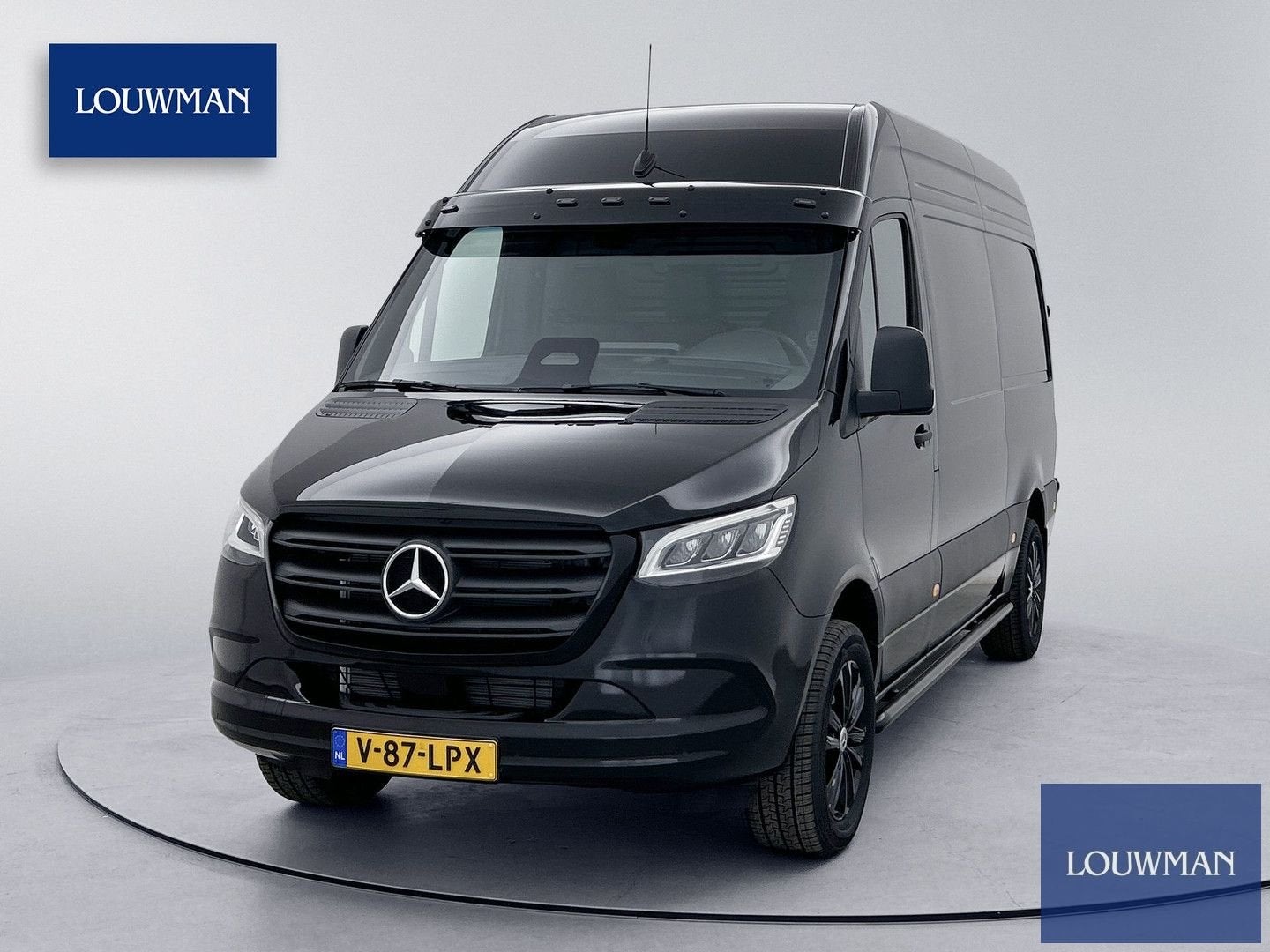 Mercedes-Benz Sprinter 317 CDI L2H2 30 JAHRE EDITION Leder V, Automaat, Zwart, Mercedes-Benz, Bedrijf