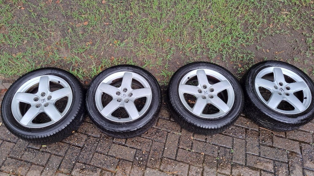 Velgen met banden, Auto-onderdelen, Ophalen, 17 inch, Winterbanden, Band(en)