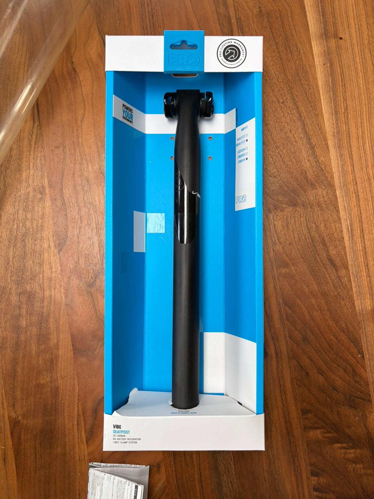 PRO Vibe carbon zadelpen 31.6mm, Fietsen en Brommers, Fietsonderdelen, Nieuw, Ophalen of Verzenden, Zadel, Racefiets