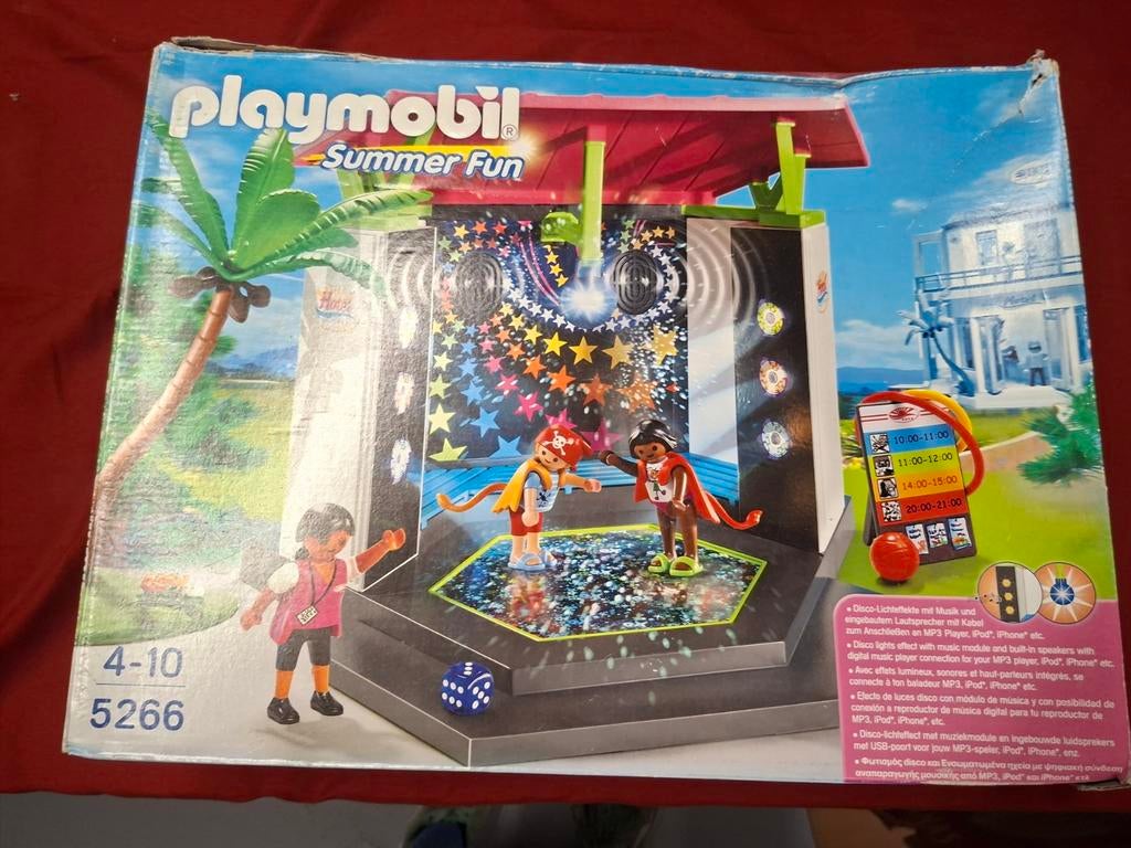 Playmobil summer fun 5266 :  Kinderclub met Minidisco, Enlèvement ou Envoi