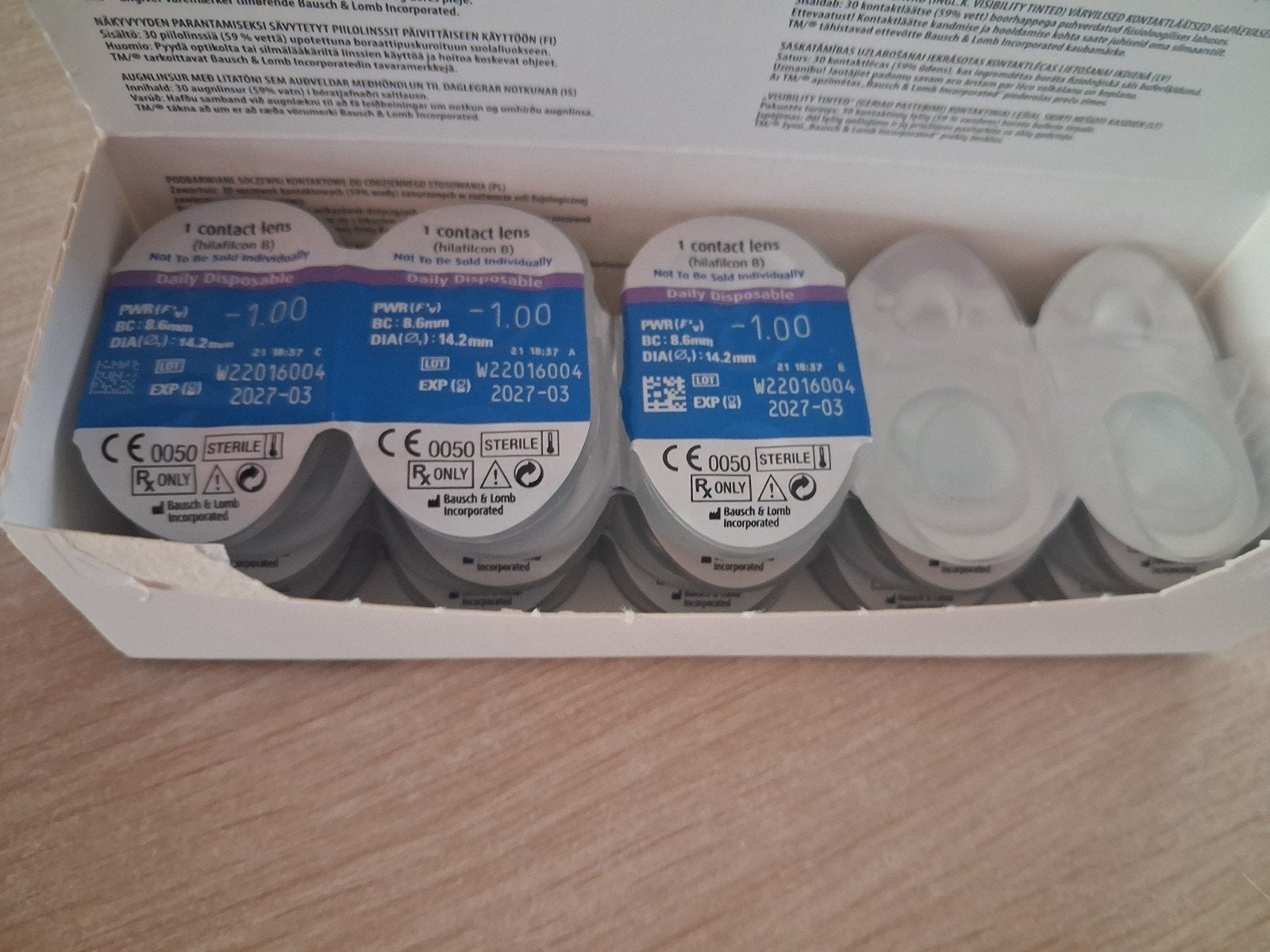 Eye Definition daglenzen -1, Ophalen, Nieuw