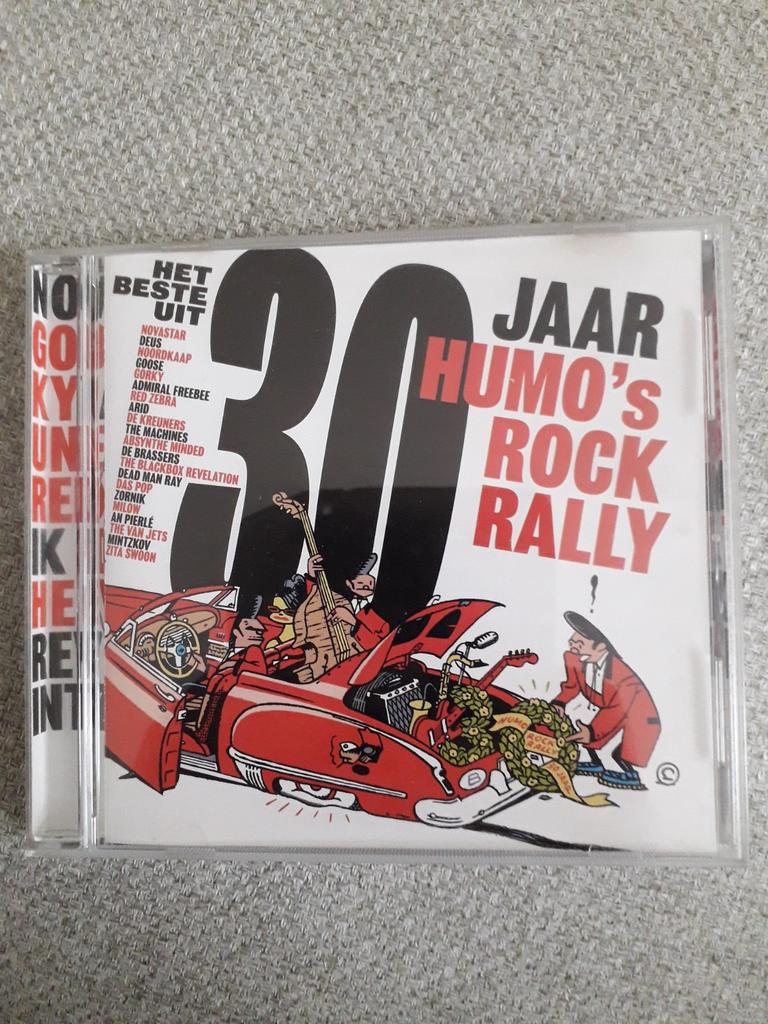 Cd 30 jaar Humo's rock rally, Cd's en Dvd's, Ophalen