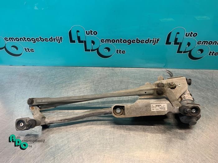 Ruitenwissermotor voor van een Ford Fiesta (Fiesta 08-), Gebruikt, -, -, Ophalen of Verzenden