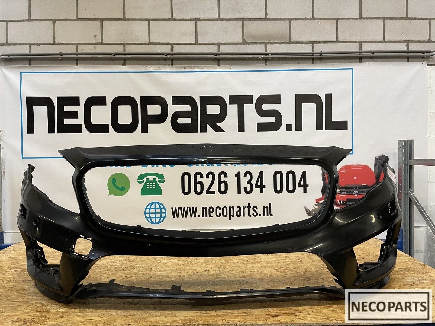 W156 GLA AMG BUMPER VOORBUMPER ORIGINEEL PDC KLS, Gebruikt, -, Ophalen of Verzenden, -