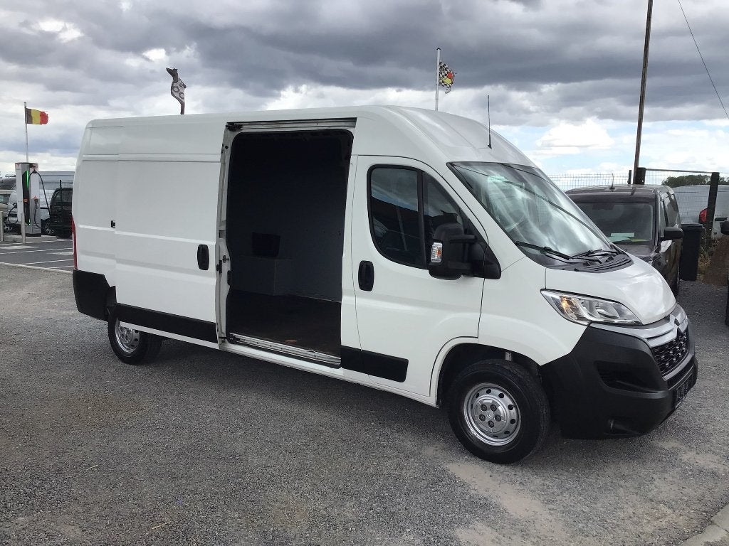 citroen jumper l3h2 165pk 2020 81500km full/option 14950e ex, Autos, Capteur de stationnement, Achat, Euro 6, Entreprise