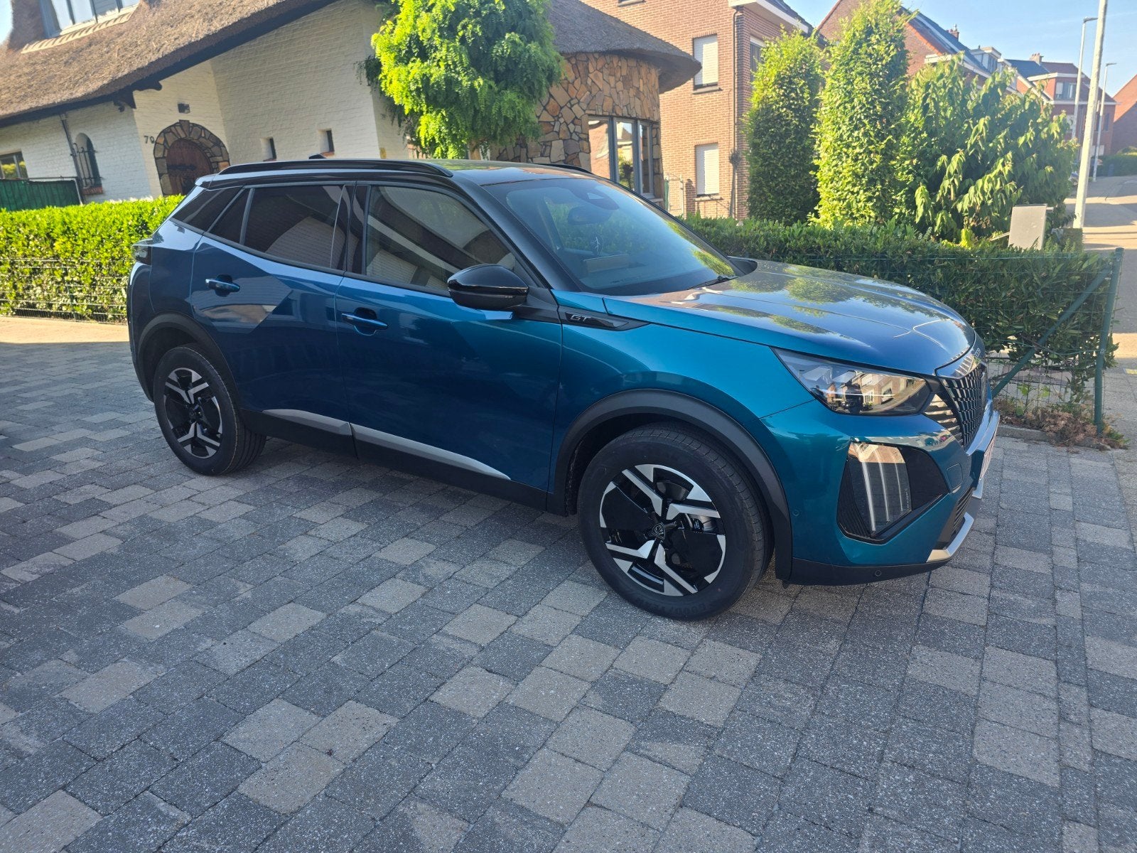 Peugeot 2008  New mild Hybrid, Auto's, Euro 6, Blauw, 5 deurs, 3 cilinders