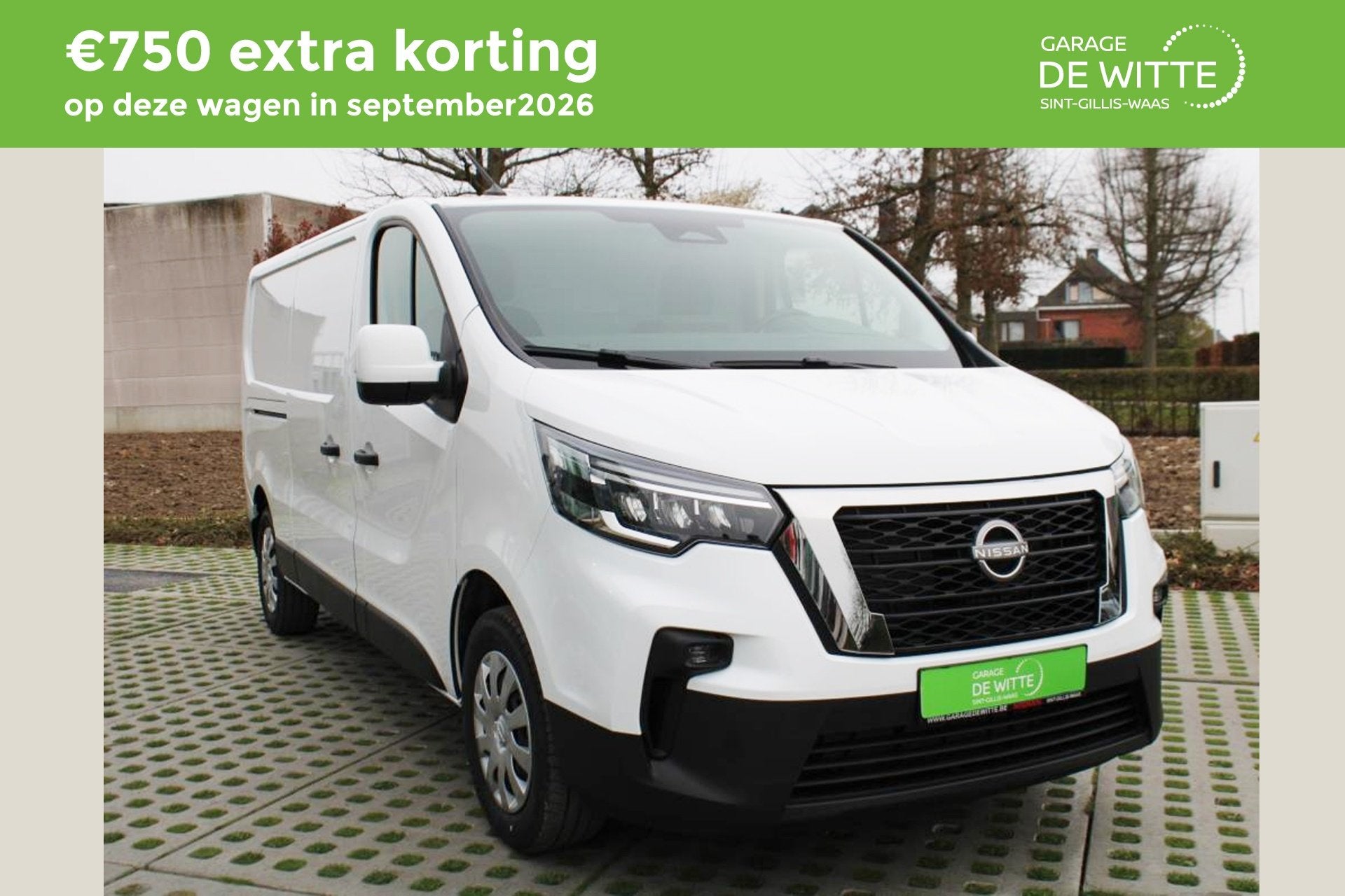 Nissan Primastar Van L2H1 150pk DCT N-Connecta + Cargo Pack, Auto's, Automaat, Stof, Overige kleuren, Parkeersensor