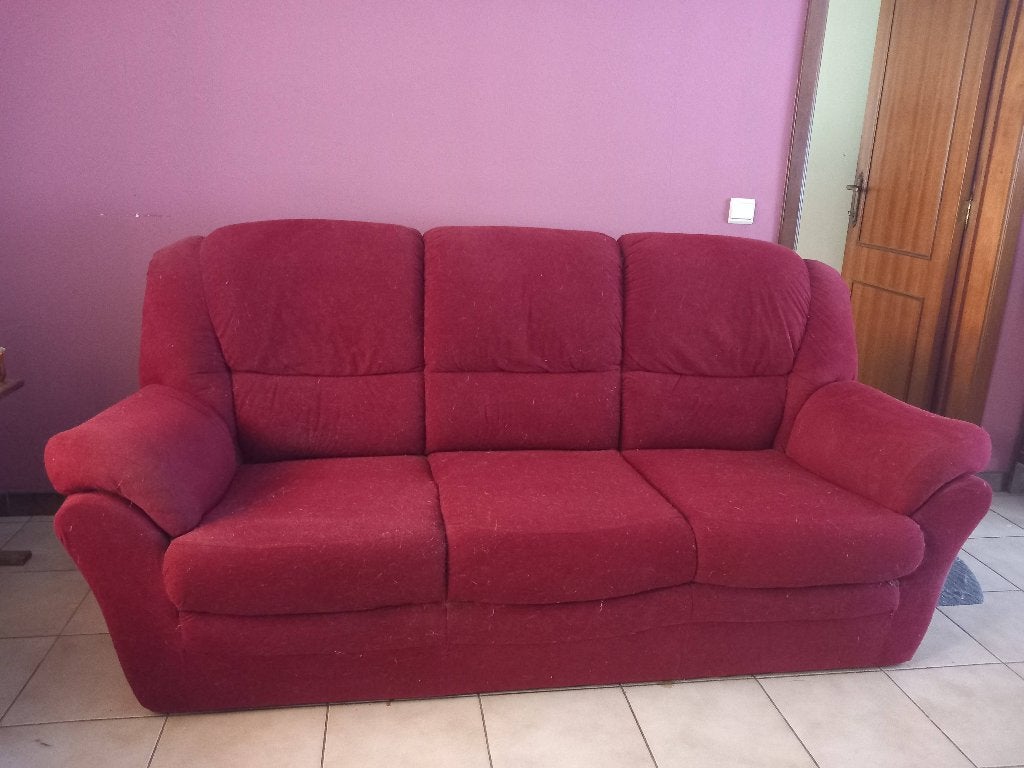 Fauteuis 2 et 3 places a donner, Trois personnes, Moins de 75 cm, Enlèvement, Utilisé