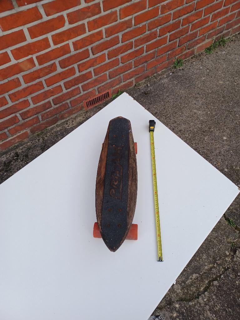 Vintage PRO-AM "Pure Gold" Skateboard, Sport en Fitness, Skateboarden, Ophalen, Gebruikt, Skateboard