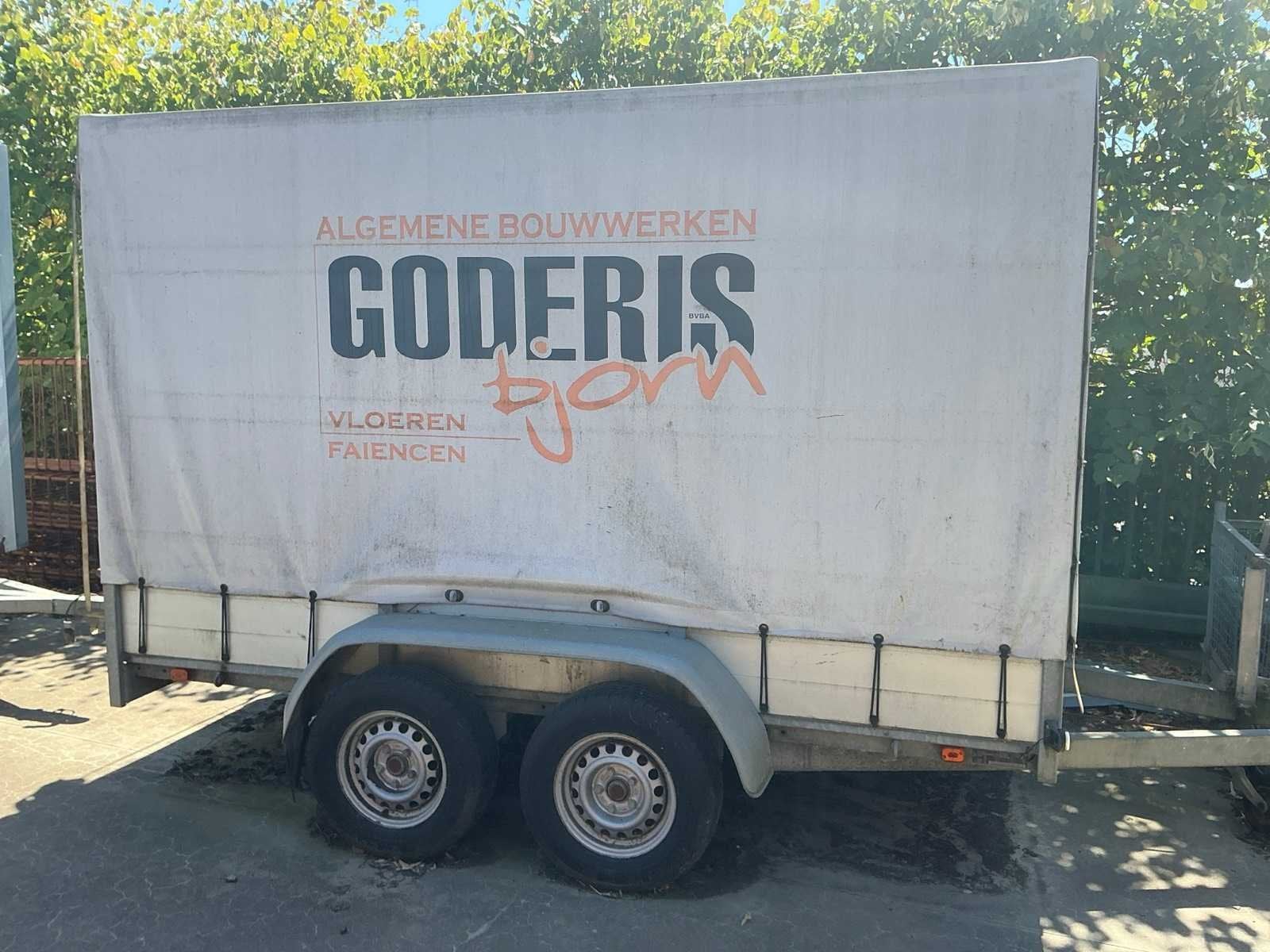 Anssems 2-assige aanhangwagen, Gebruikt
