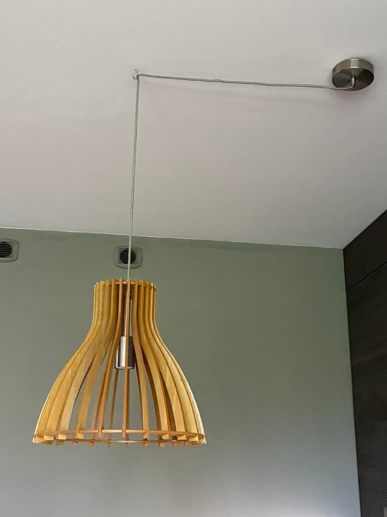 Luminaire en bois, Enlèvement, Utilisé, Bois