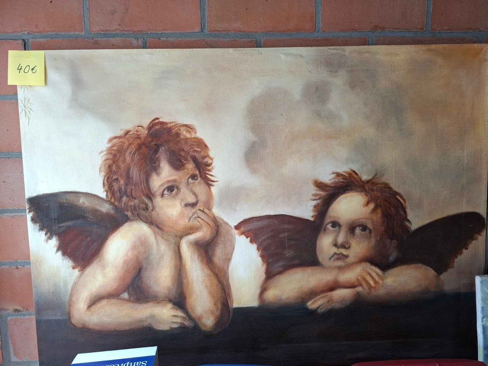 Op doek, geschilderd door Griet Jacobs, Antiquités & Art, Art | Peinture | Classique, Enlèvement