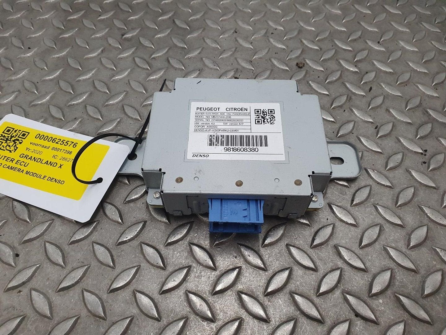 OPEL GRANDLAND X HYBRID4 COMPUTER ECU 2020, Ophalen of Verzenden, Gebruikt, ARN erkend