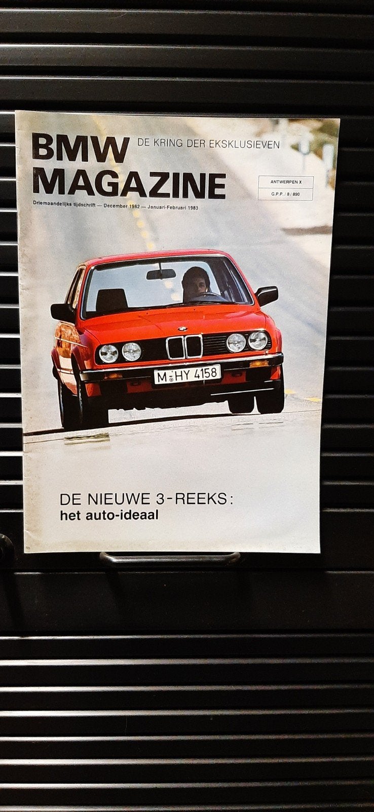 BMW MAGAZINE 1982 met de nieuwe BMW 3- reeks, Ophalen, BMW