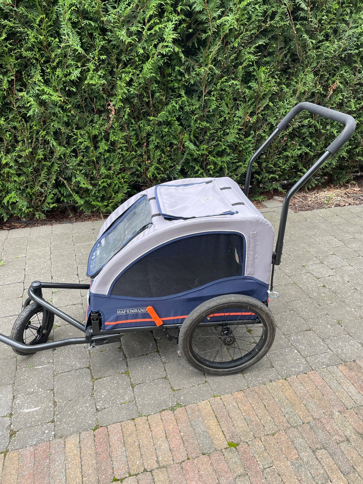 Remorque pour vélo pour chien Hafenbande M, Enlèvement, Utilisé