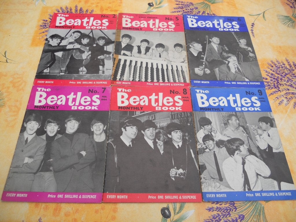 Beatles Monthly Books original '60 s   set of 13 books, Ophalen of Verzenden, Gelezen, Sport, Hobby en Vrije tijd