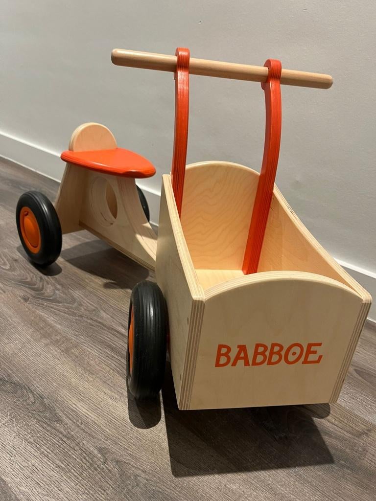 Babboe loopfiets - houten bakfiets, Ophalen of Verzenden, Nieuw, Loopfiets